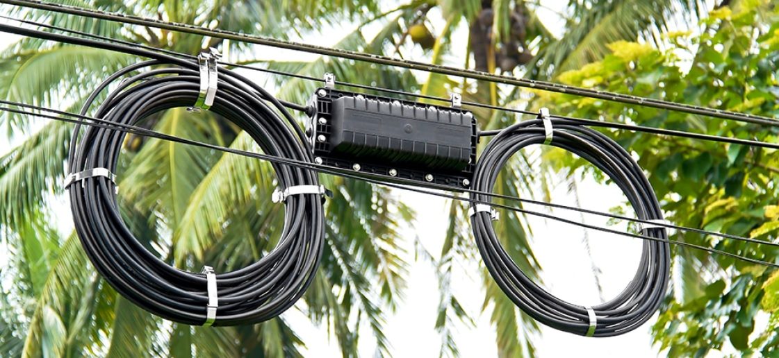 descarte cabos de fibra optica